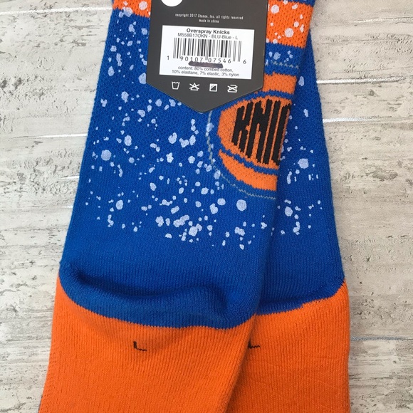 Stance NBA New York Knicks Crew Socks - Picture 12 of 16
